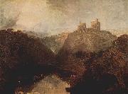 Joseph Mallord William Turner Castle von Kilgarran am Twyvey painting